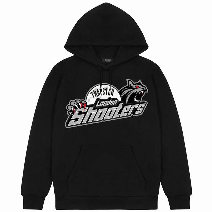 Hoodie Trapstar Shooters Negro/Gris