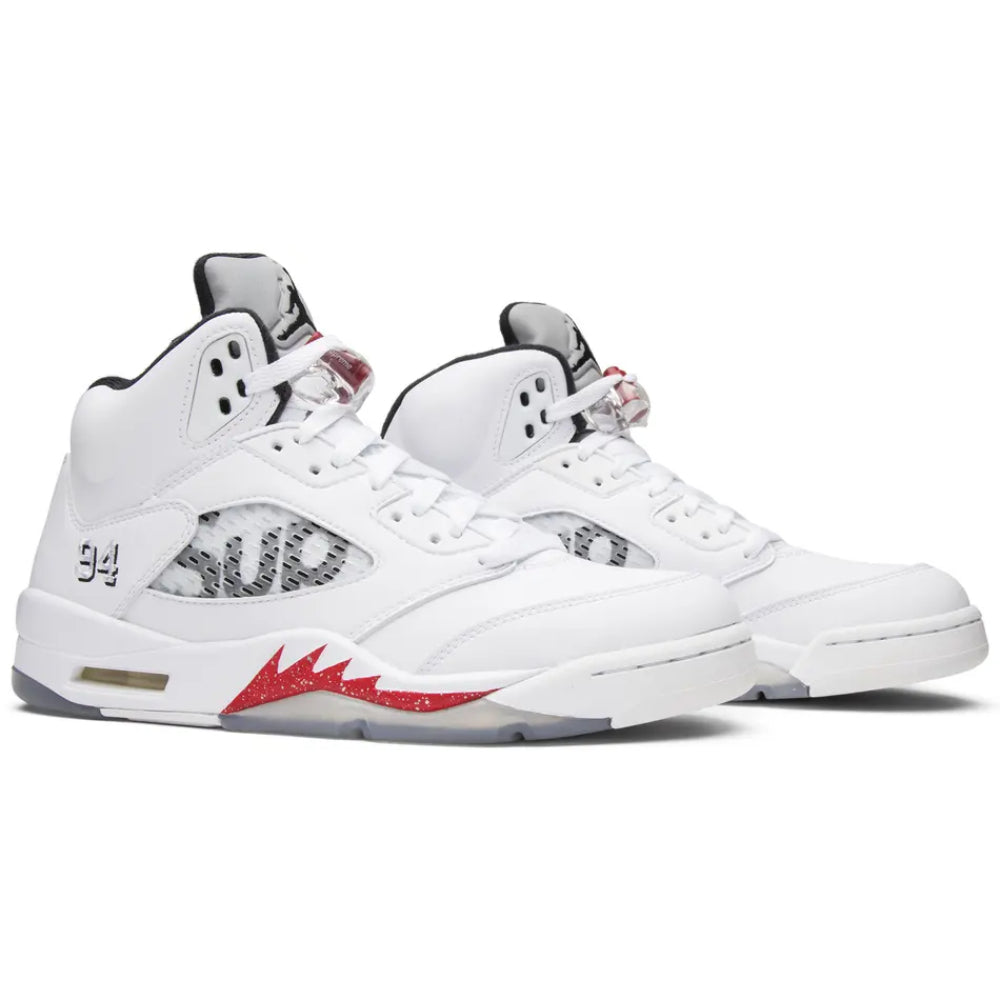 Supreme x Jordan Air 5 Retro "White"