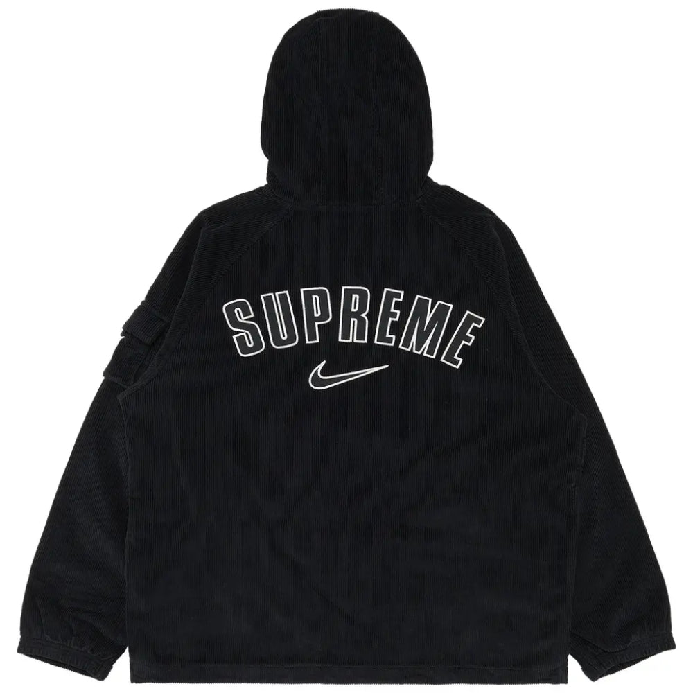 Hoodie Supreme x Nike Arc Corduroy Black