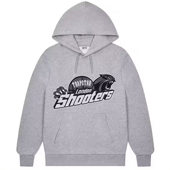 Hoodie Trapstar Shooters Gris/Negro