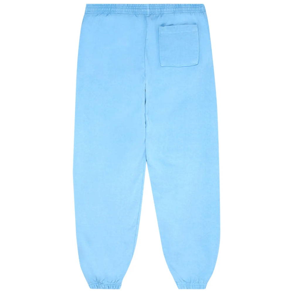 Jogger Sp5der Logo Azul Cielo
