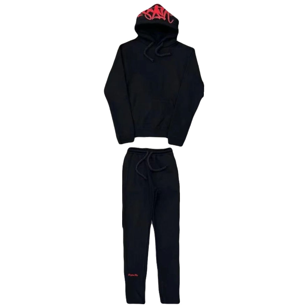 Conjunto Syna World Negro/Rojo