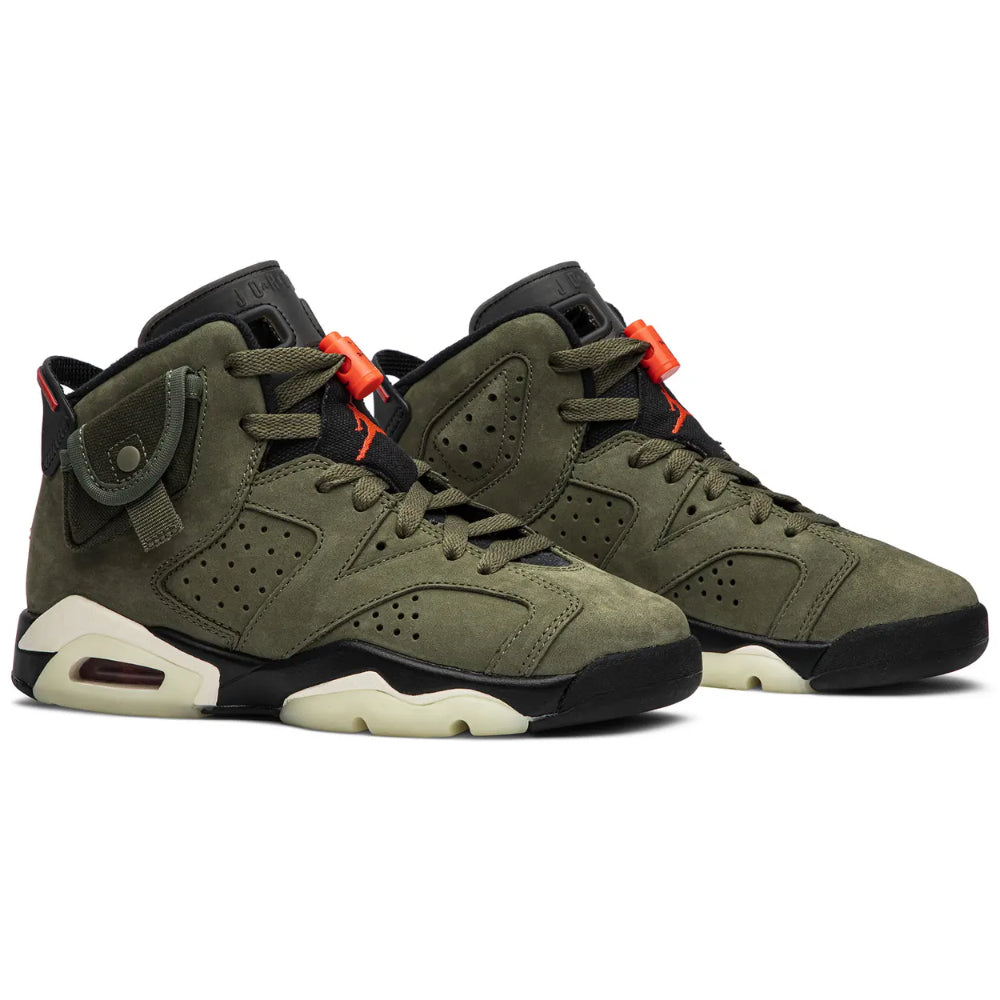 Travis Scott x Air Jordan 6 Retro “Medium Olive”