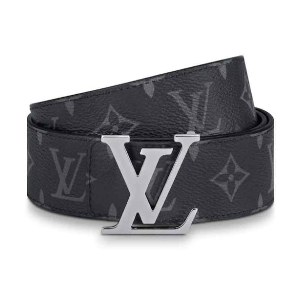 Louis Vuitton 40mm Black/Silver Belt