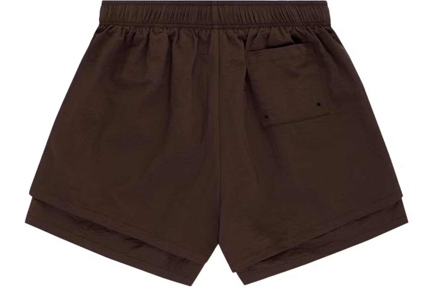 Short Sp5der Marrón y Naranja Doble Capa