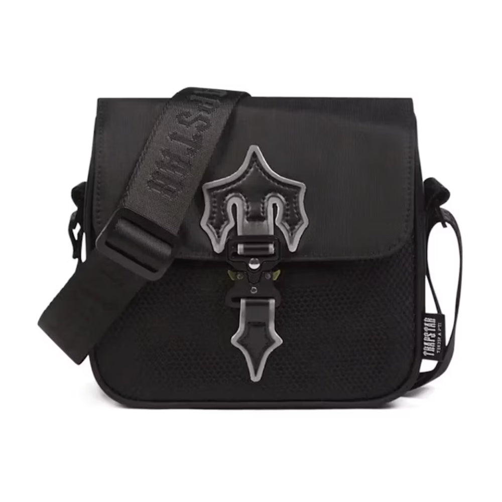 Bolso de Mano Trapstar Irongate Negro/Gris