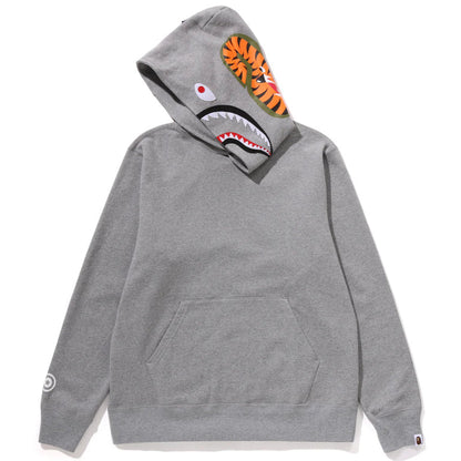 Hoodie Bape Shark Pullover "Grey"