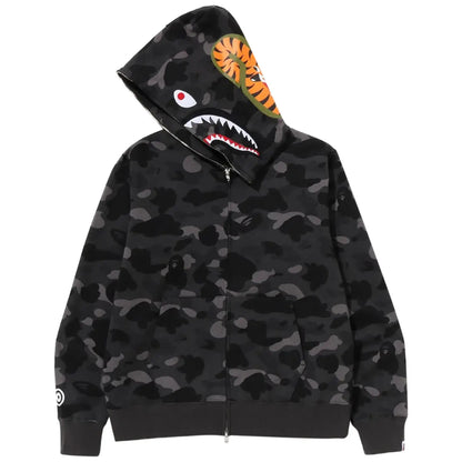 Hoodie Bape Abc Camo Shark "Black"