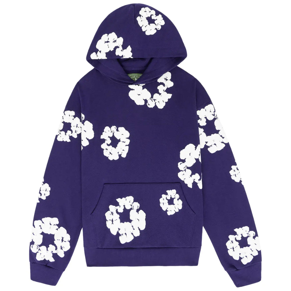 Hoodie Denim Tears Morado