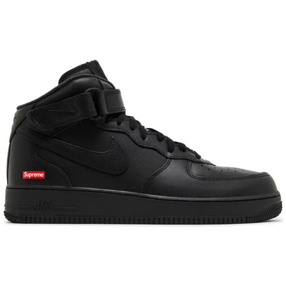 Supreme x Nike Air Force 1 Mid "Triple Black"