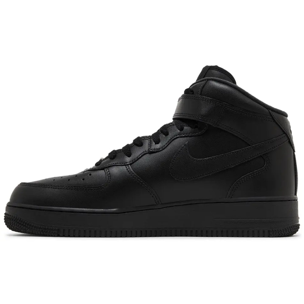 Supreme x Nike Air Force 1 Mid "Triple Black"