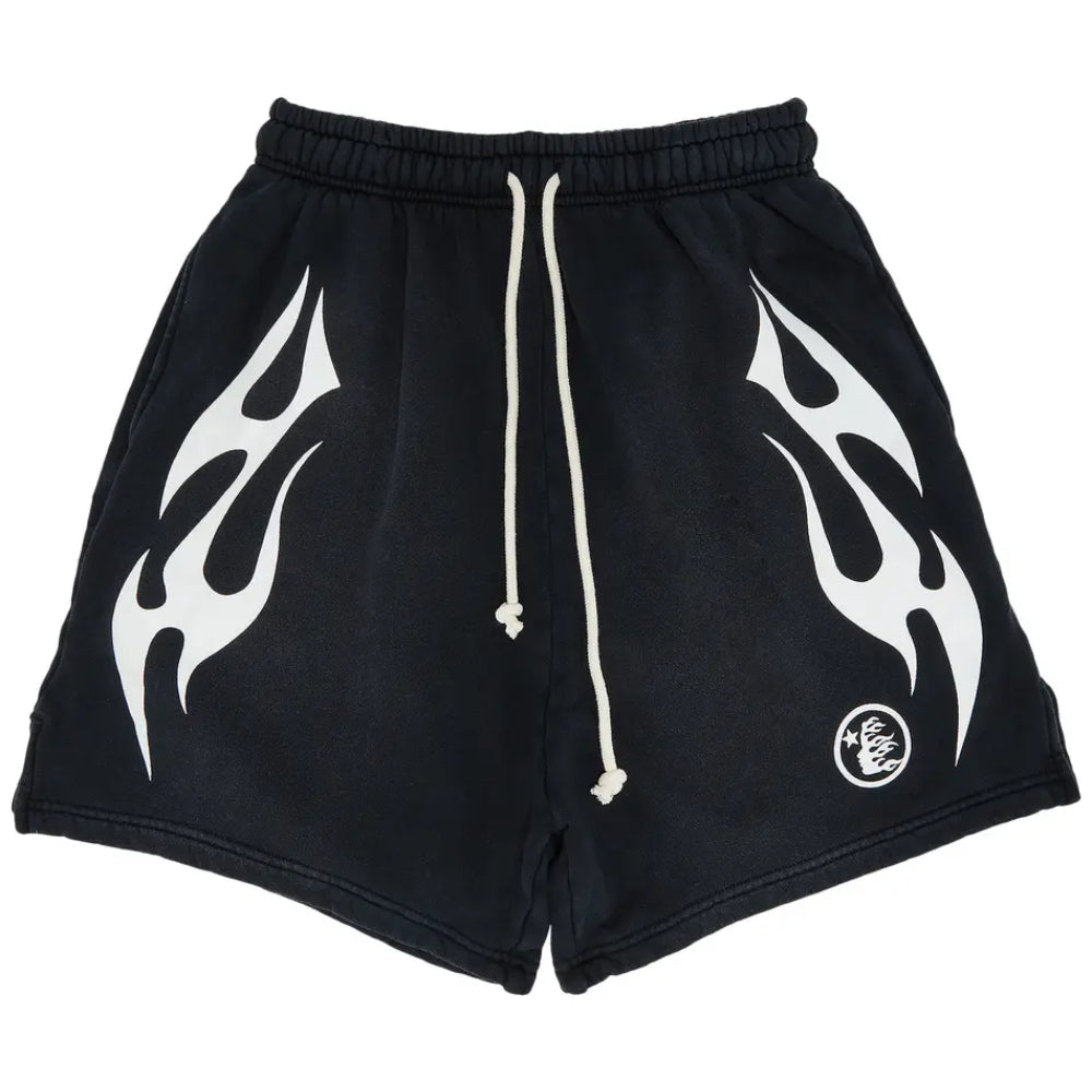 Helstar Flame Black Shorts