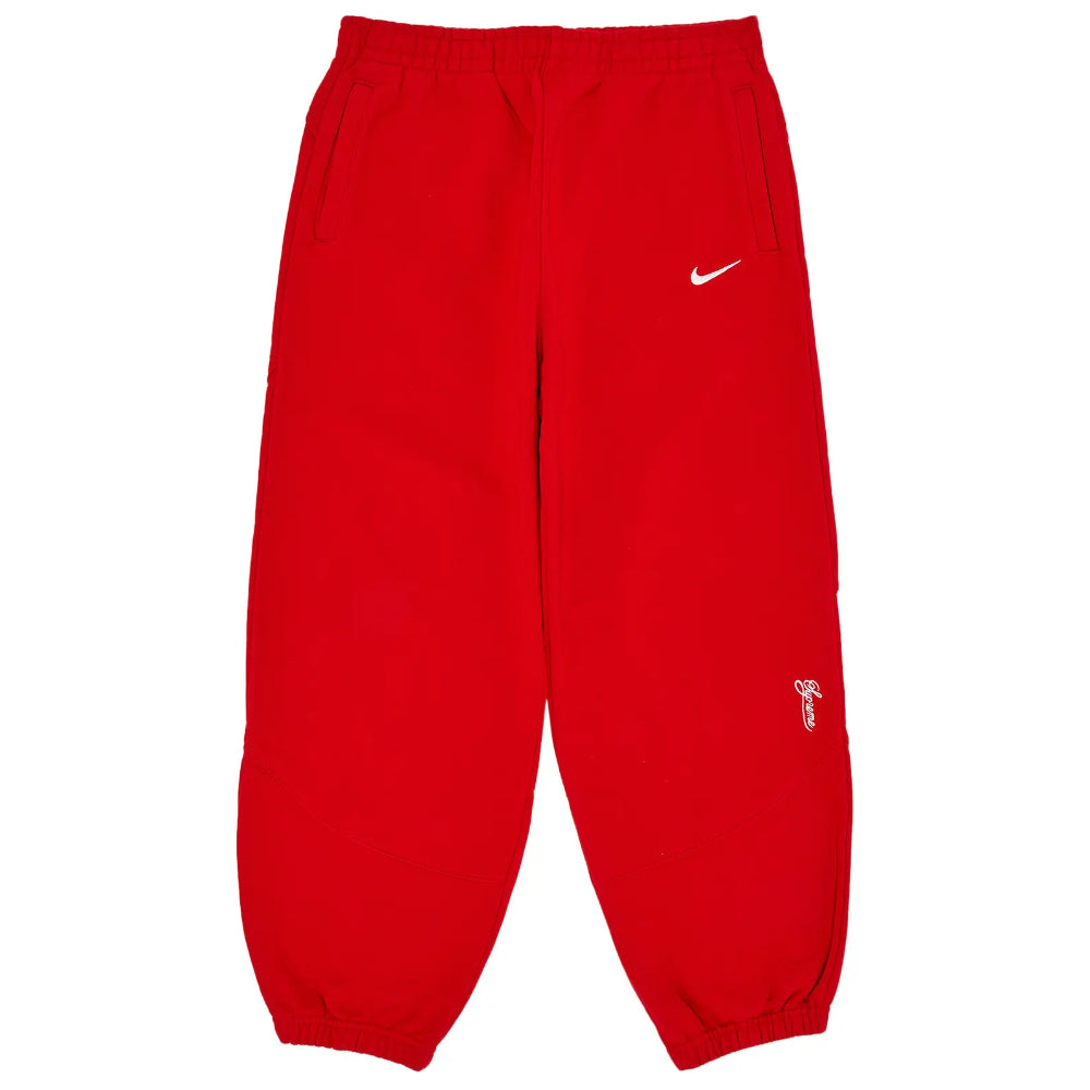 Supreme x Nike Jogger SS25 Red