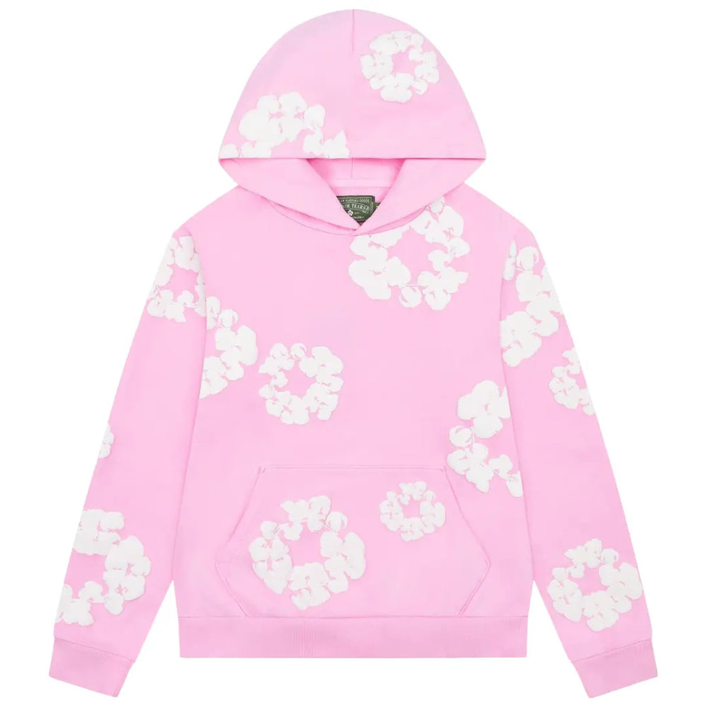 Hoodie Denim Tears Rosa