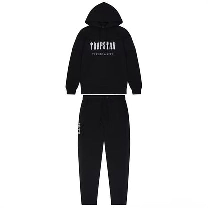 Conjunto Trapstar Decoded Negro/Blanco