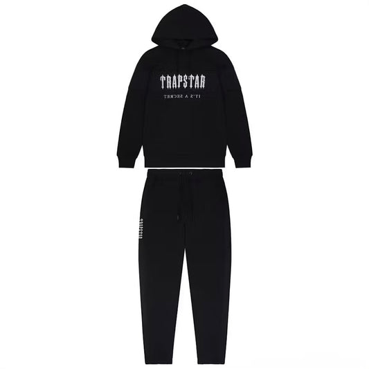 Conjunto Trapstar Decoded Negro/Blanco