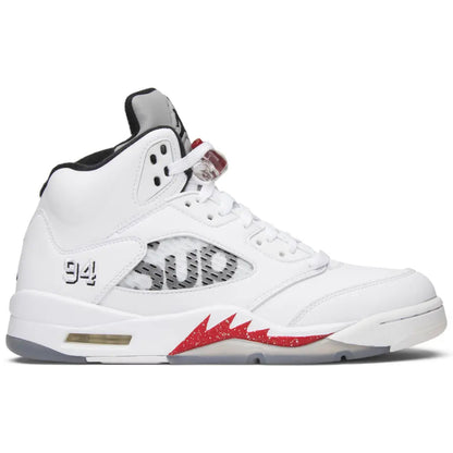 Supreme x Jordan Air 5 Retro "White"