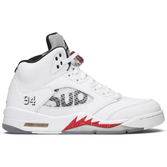 Supreme x Jordan Air 5 Retro "White"