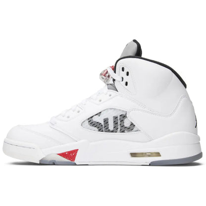 Supreme x Jordan Air 5 Retro "White"