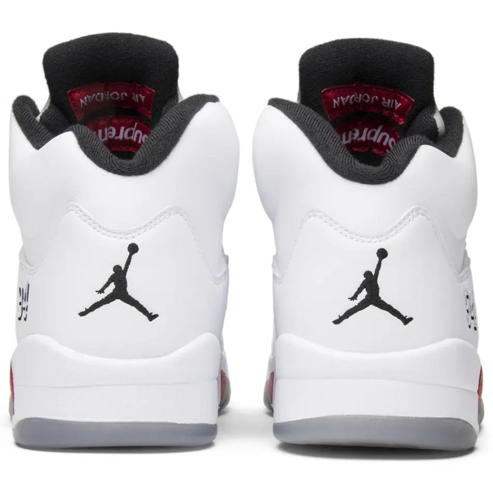 Supreme x Jordan Air 5 Retro "White"