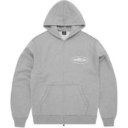 Hoodie Corteiz Island Gris