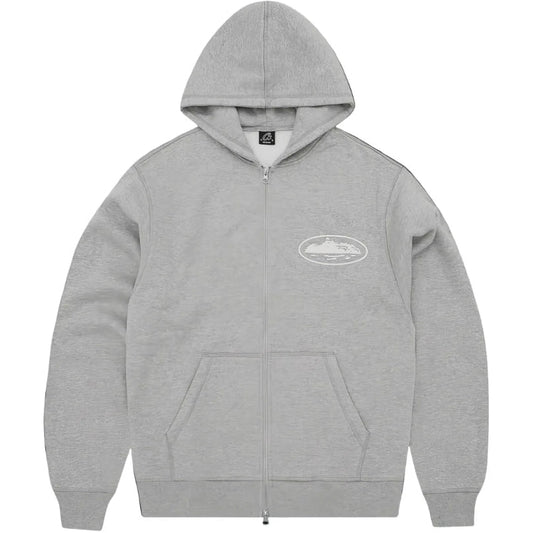 Hoodie Corteiz Island Gris