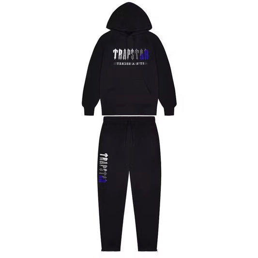 Conjunto Trapstar Decoded 2.0 Negro/Blanco/Azul