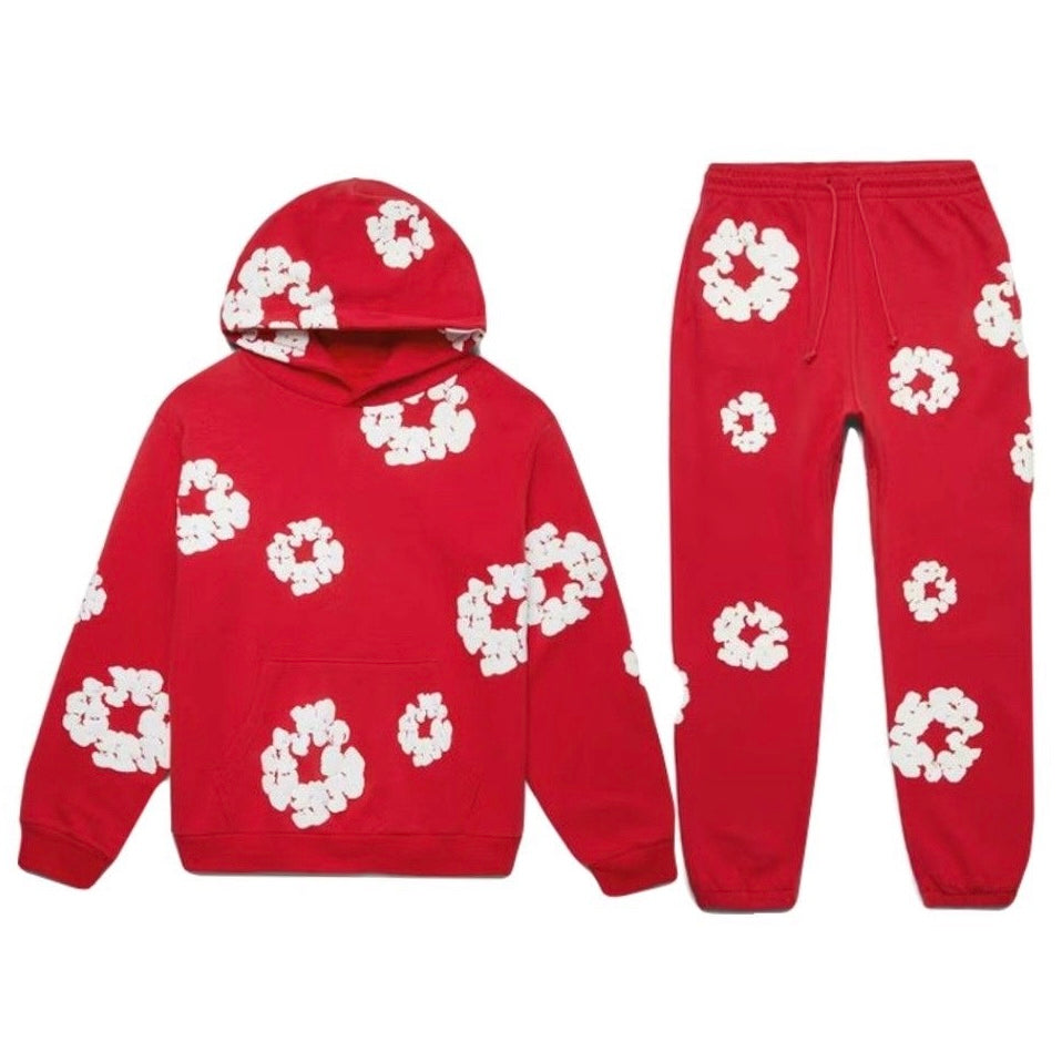 Conjunto Denim Tears Rojo