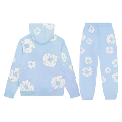 Conjunto Denim Tears Azul Cielo