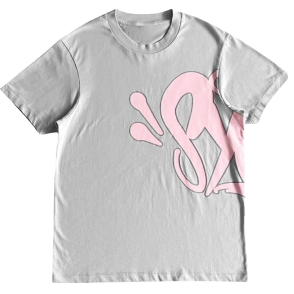 Syna World T-shirt Grey/Pink