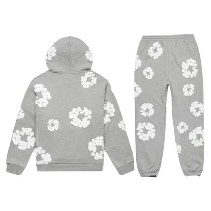 Conjunto Denim Tears Gris Claro