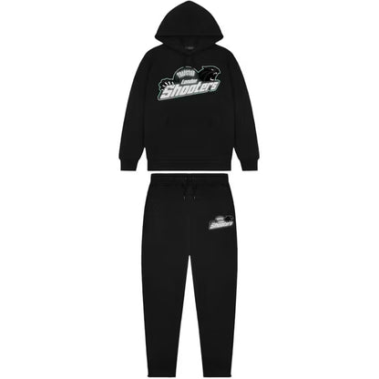Conjunto Trapstar Shooters Negro/Verde