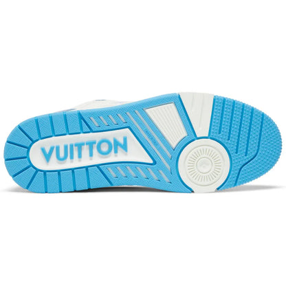 Louis Vuitton Trainer Low "Velcro Strap/Light Blue Monogram Denim"