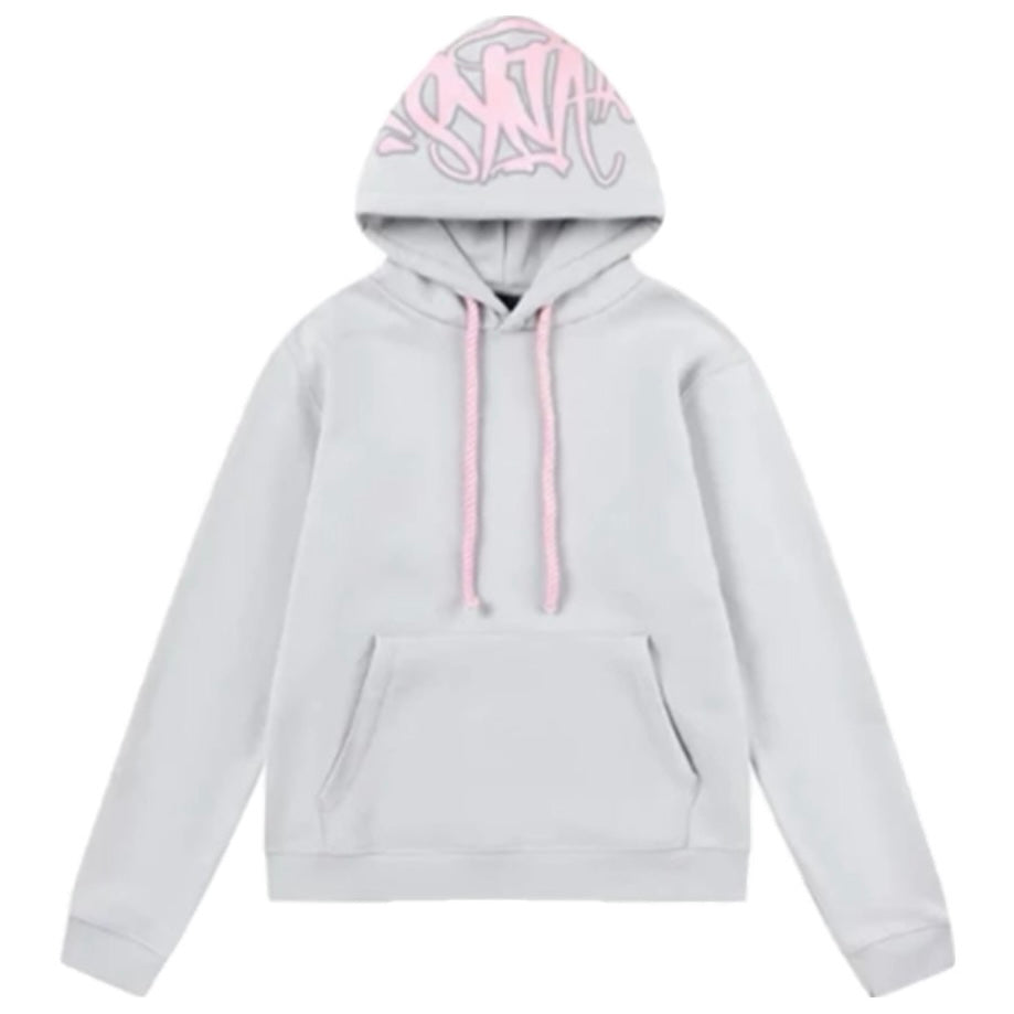 Syna World Hoodie Grey/Pink