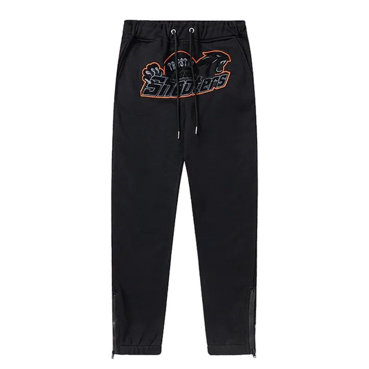 Jogger Trapstar Shooters Negro/Naranja