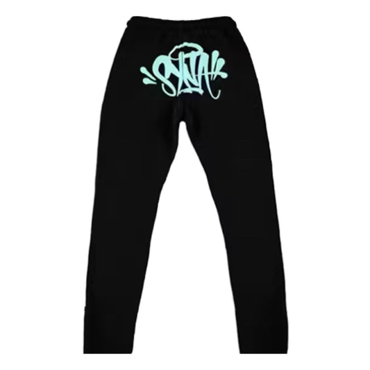 Jogger Syna World Negro/Azul Cielo