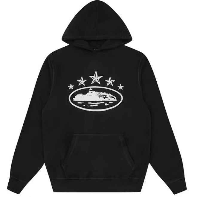 Hoodie Corteiz 5 Starz Negro