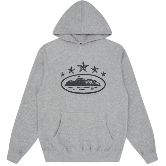 Hoodie Corteiz 5 Starz Gris