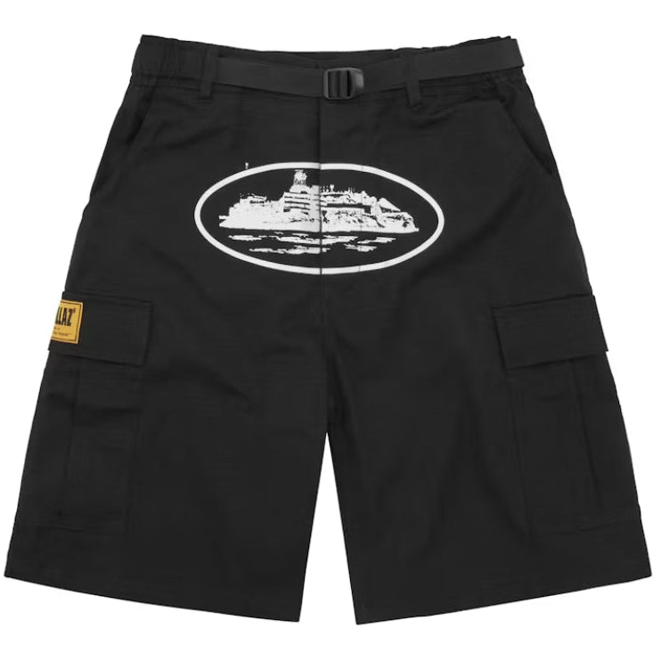 Short Cargo Corteiz Alcatraz Negro