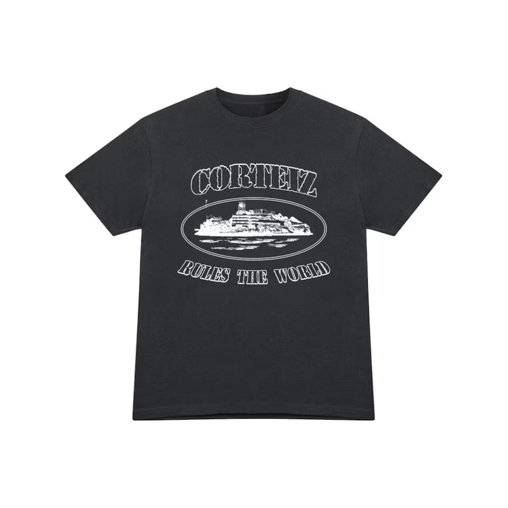 Camiseta Corteiz Alcatraz Negra