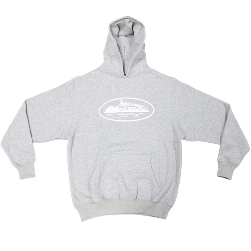 Hoodie Corteiz Alcatraz Gris