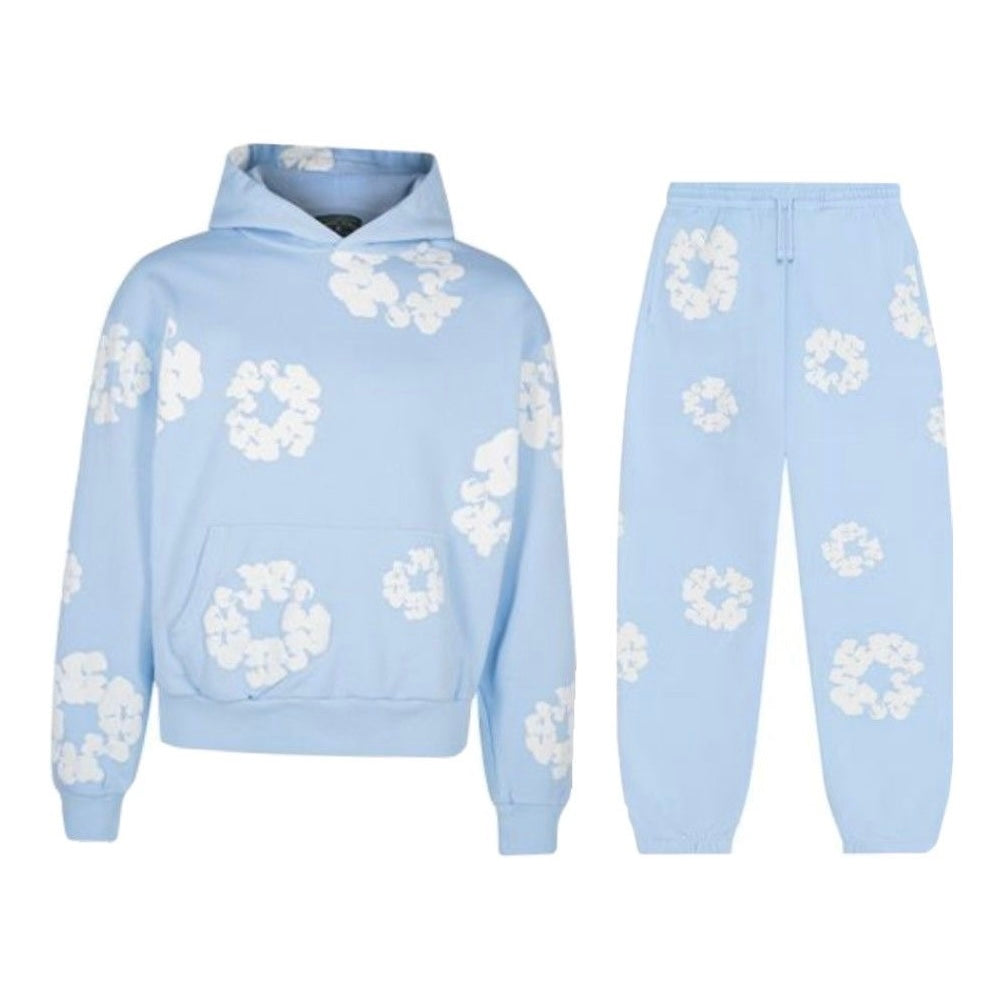 Conjunto Denim Tears Azul Cielo