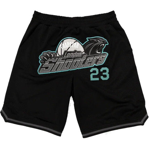 Short Trapstar Shooters Negro/Verde Gasolina