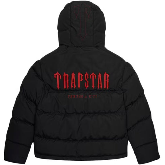 Trapstar Decoded 2.0 Jacket Black and Red