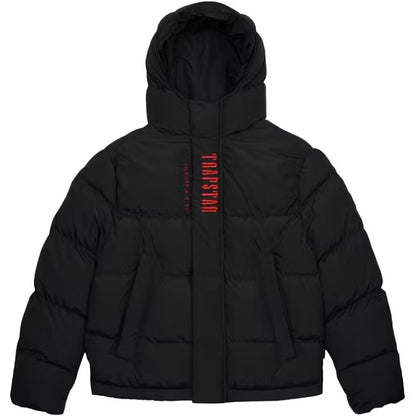 Chaqueta Trapstar Decoded 2.0 Negra y Rojo