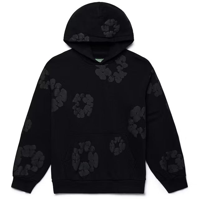 Hoodie Denim Tears Negro Completo