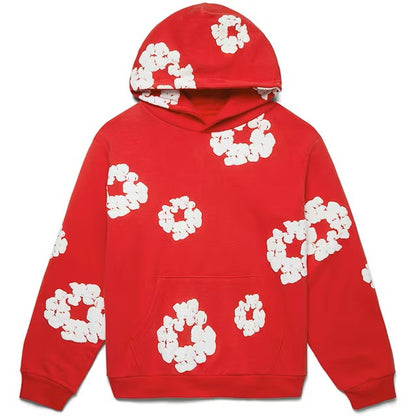 Hoodie Denim Tears Rojo