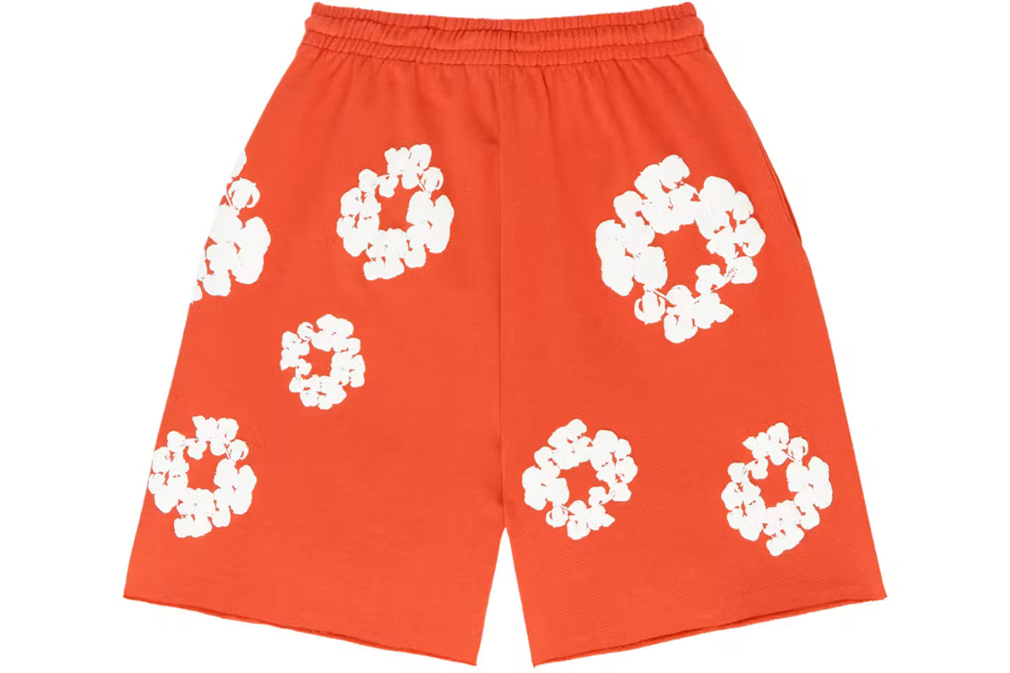 Short Denim Tears Naranja
