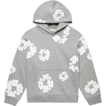 Hoodie Denim Tears Gris Claro