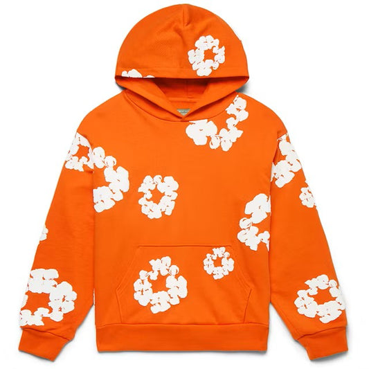 Hoodie Denim Tears Naranja